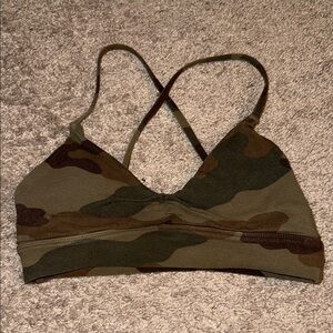 Camo Print Women's Sports Bra